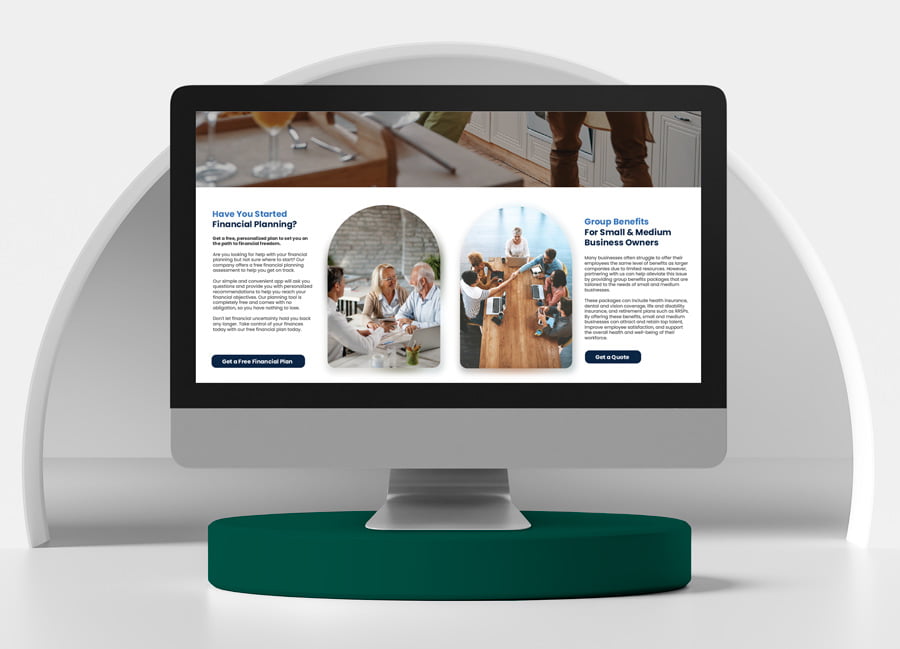 Minimalist Website Example